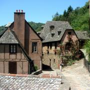 Conques est classé parmi les plus beaux villages de France