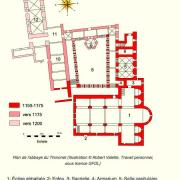 Plan de l'abbaye 