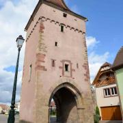 Porte du Lion vue de l'intérieur de la Cité