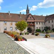 Porte et l'ancienne école Hohenbourg, vues de l'intérieur de la Cité