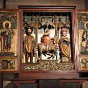 Retable de St Roch, St Maurice et St Nicolas