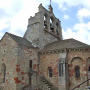 Saint Alban sur Limagnole Eglise St Alban bâtie aux XII°, XIV° et XV° siècles