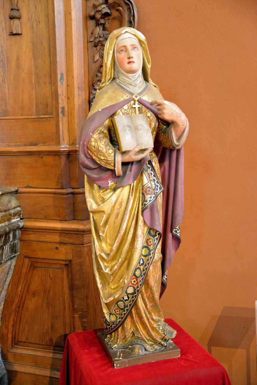Sainte Odile, fondatrice et abbesse du Mont sainte Odile en Alsace