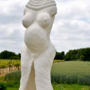 Sculpture amérindienne-Valentina PAZZINI