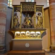 Sculpture du retable d'Issenheim de Nicolas de Haguenau