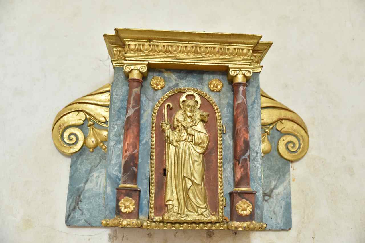 Sculpture-tableau du transept nord