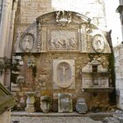 Sculptures, bas reliefs du transept nord