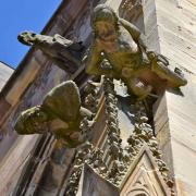 Sculptures de la façade sud-ouest