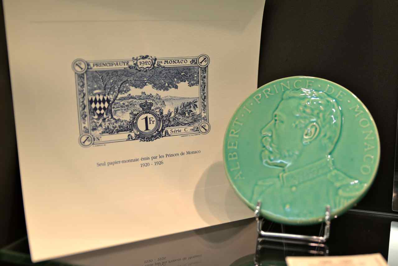 ...seul papier monnaie imprimé par les Princes de Monaco 1920-1926