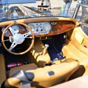 Superbe intérieur de la Morgan Roadster