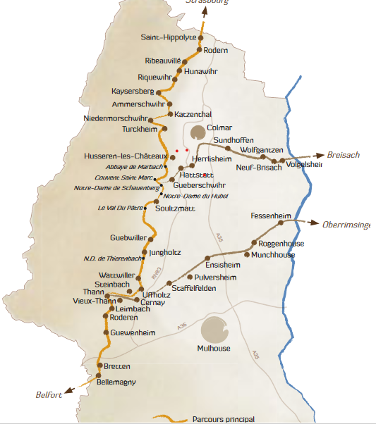 Katzentahl sur le chemin de Compostelle alsacien