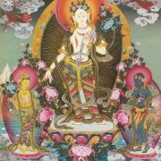 Tara blanche bodhisattva féminin de la compassion . Il existe 21 formes de Tara