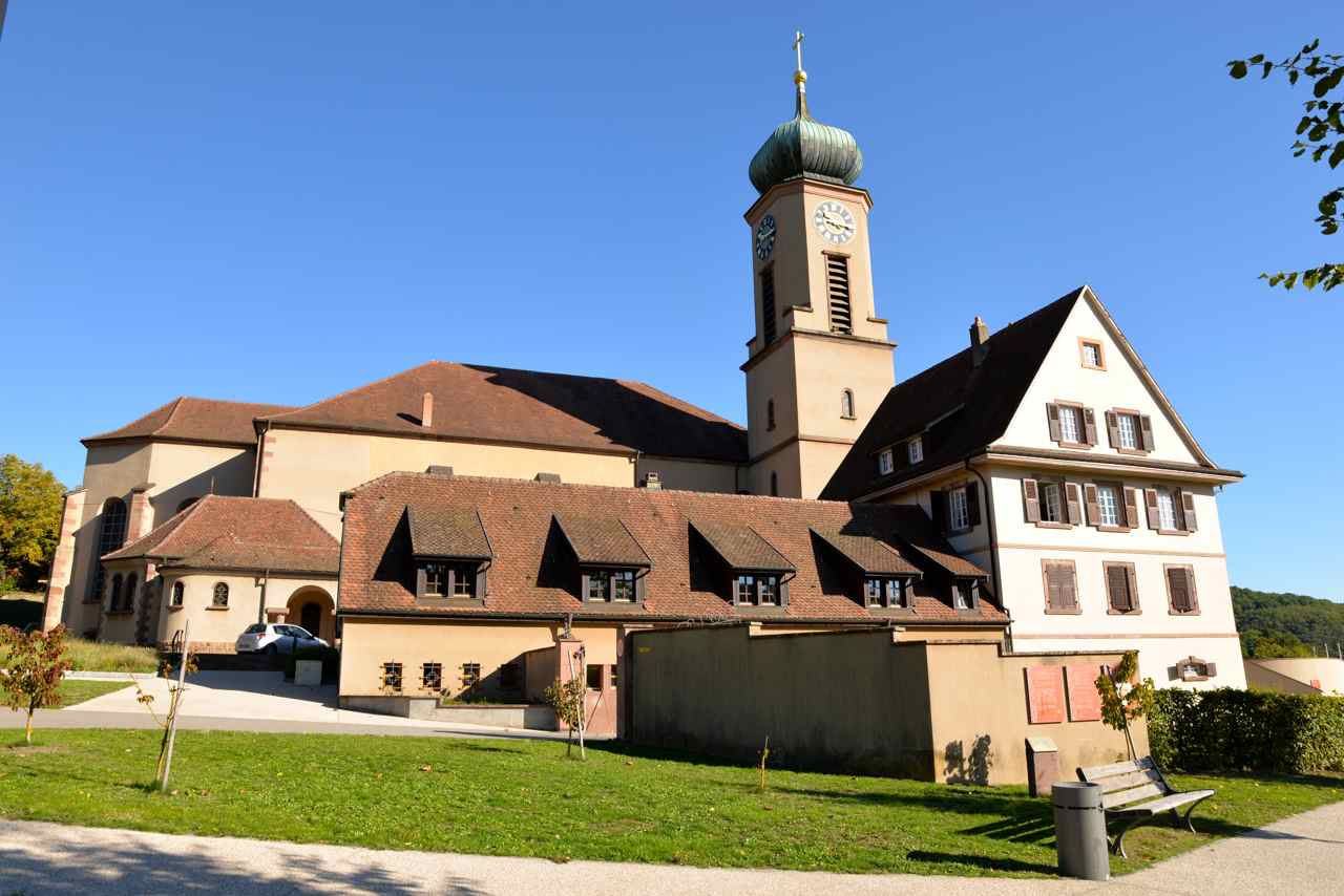 Thierenbach est un ancien prieuré clunisien fondé vers 1130
