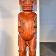 Tiki-Statue masculine, en tilleul, inspirée...