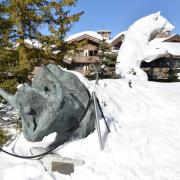 Toro et l'Ours devant  l'hôtel LANA *****