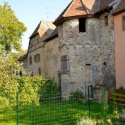 Tour Wotling  adossée au mur d'enceinte