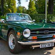 Triumph TR6 Roadster moteur 6 cylindres en ligne