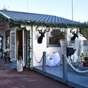 Un des cabanons de l'avenue d'Ostende