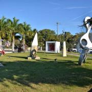 Un parc de sculptures dans la ville