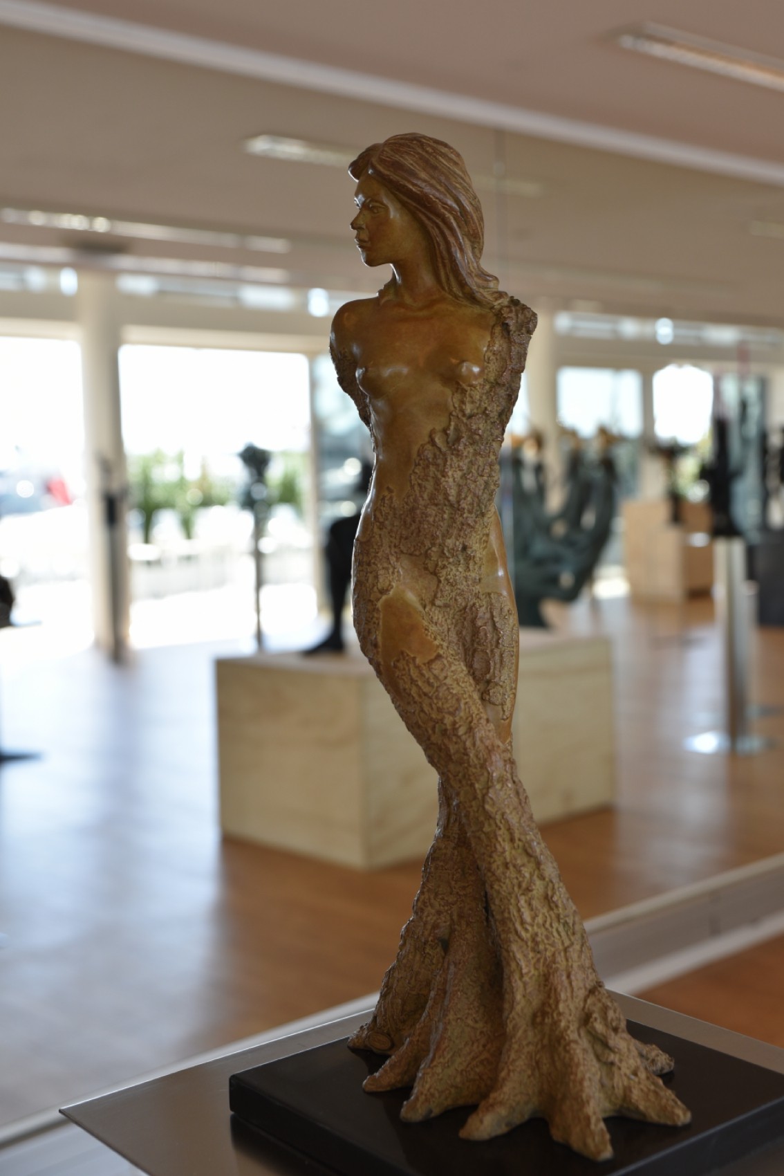 Venus de Tanglin bronze patine 25x25x60 cm 2018