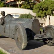 William Grover dans sa Bugatti de Francois chevalier